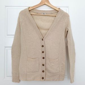 Madewell Wallace Wool Sweater Cardigan